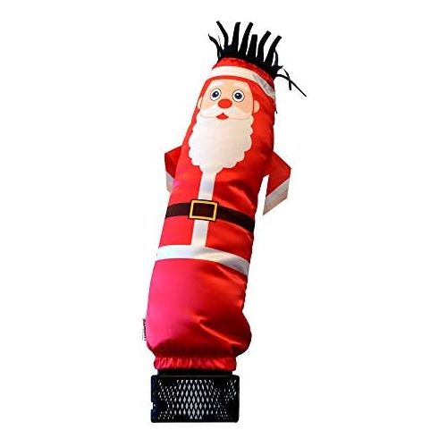  LookOurWay Mini Air Dancers Inflatable Tube Man Set Desktop Size, Christmas Santa