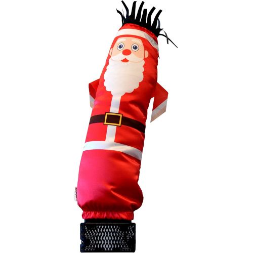  LookOurWay Mini Air Dancers Inflatable Tube Man Set Desktop Size, Christmas Santa