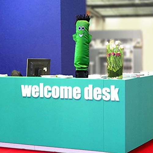  LookOurWay Mini Air Dancers Inflatable Tube Man Set Desktop Size, Green