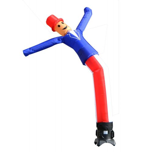  LookOurWay Uncle Sam Shaped Air Dancers Inflatable Tube Man Attachment, 10-Feet (No Blower)