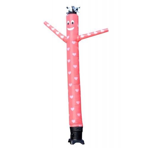  LookOurWay Hearts Valentines Day Air Dancers Inflatable Tube Man Attachment, 10ft (No Blower)