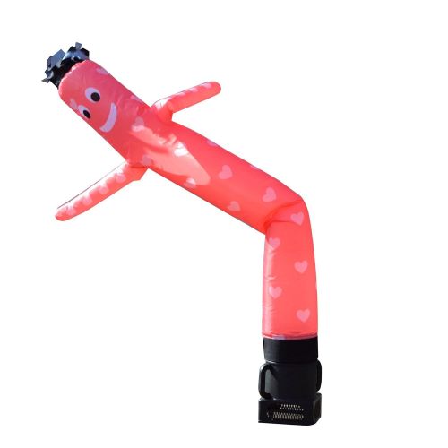  LookOurWay Hearts Valentines Day Themed 6-Feet Tall Air Dancers Inflatable Tube Complete Set with 14 HP Sky Dancer Blower