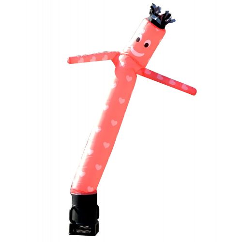  LookOurWay Hearts Valentines Day Themed 6-Feet Tall Air Dancers Inflatable Tube Complete Set with 14 HP Sky Dancer Blower