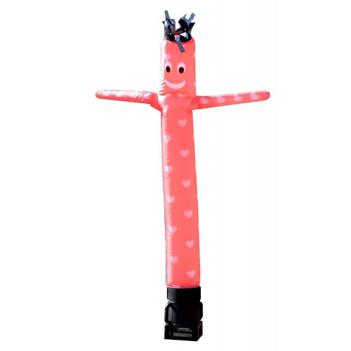  LookOurWay Hearts Valentines Day Themed 6-Feet Tall Air Dancers Inflatable Tube Complete Set with 14 HP Sky Dancer Blower