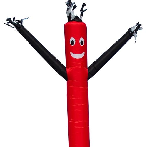  LookOurWay Air Dancers Inflatable Tube Man Attachment, 20-Feet, RedWhiteGreen (No Blower)