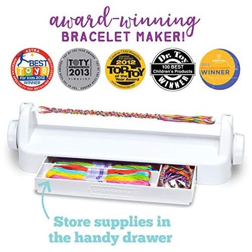  [아마존베스트]Loopdedoo  Friendship Bracelet Maker Kit  DIY Friendship Bracelets in Min  Award-Winning Bracelet Kit