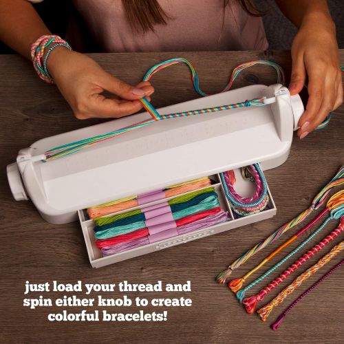  [아마존베스트]Loopdedoo  Friendship Bracelet Maker Kit  DIY Friendship Bracelets in Min  Award-Winning Bracelet Kit