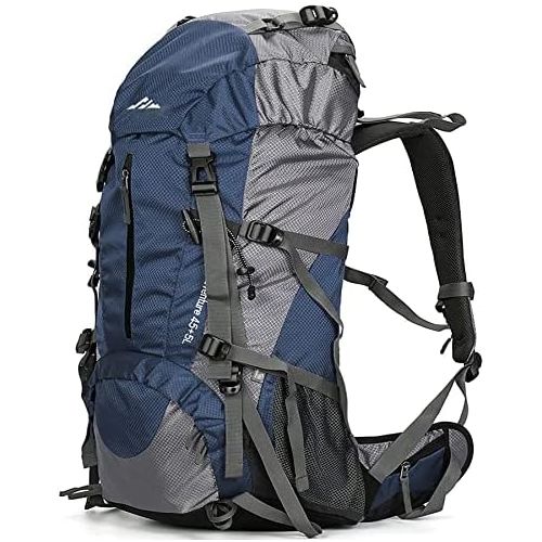  Loowoko Hiking Backpack 50L Travel Camping Backpack with Rain Cover