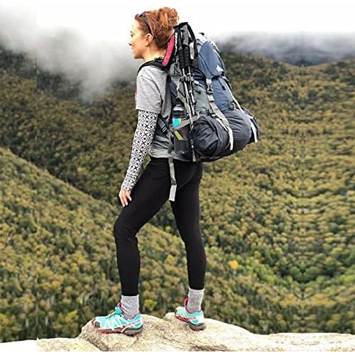  Loowoko Hiking Backpack 50L Travel Camping Backpack with Rain Cover