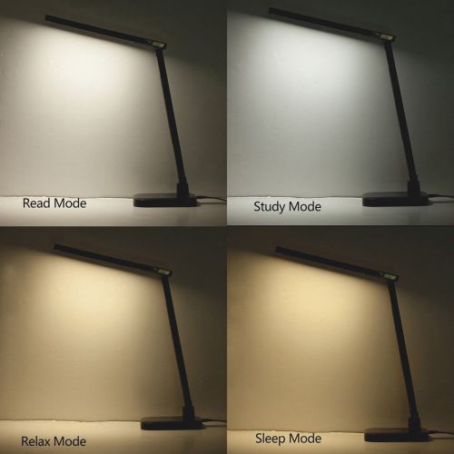  Lorell, LLR99767, Smart LED Desk Lamp, 1 Each, Black