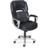 Lorell 47422 Accucel Executive Chair, 26-3/4x30x46-3/4, Black