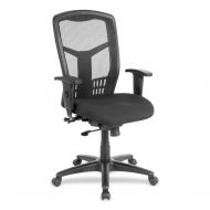 Lorell LLR86205 Executive High-Back Swivel Chair Black