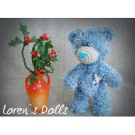 LorensDolls Mini Teddy Bear Crochet Toy will be made Just for You