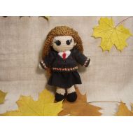 LorensDolls Hermione Granger Crochet Doll Portrait doll Personalized gift Hogwarts Rowling teenage gift Harry Potter Wizardry Will be made JUST FOR YOU