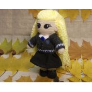 LorensDolls Luna Lovegood Crochet Doll Portrait doll Personalized gift Hogwarts Rowling teenage gift Harry Potter Witchcraft Wizardry MADE TO ORDER