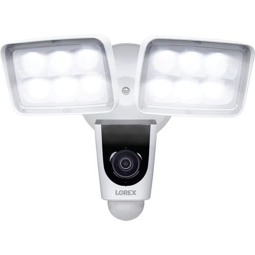  Lorex V261LCD-E 1080p Outdoor Wi-Fi Floodlight Camera with Night Vision & 32G microSD Card