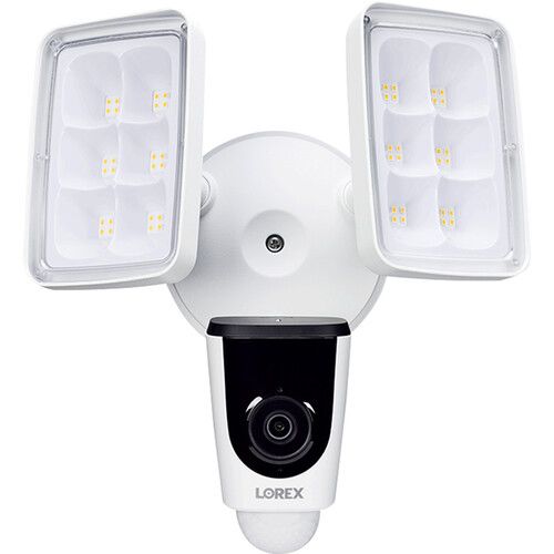  Lorex V261LCD-E 1080p Outdoor Wi-Fi Floodlight Camera with Night Vision & 32G microSD Card