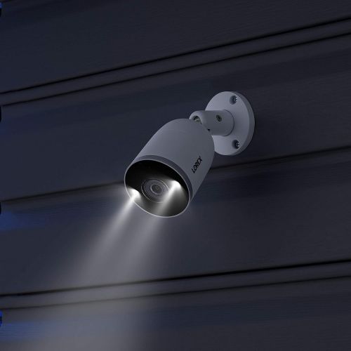  [아마존베스트]Lorex Smart 4K UHD Active Deterrence Indoor/Outdoor Security System, 8 x 4K Ultra HD IP Bullet Cameras w/Smart Motion Detection | Color Night Vision & Smart Home (8 Pack) - Incl. 2