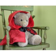 Lorigami Little Red Riding Hood cape for babies up to 2T baby costume