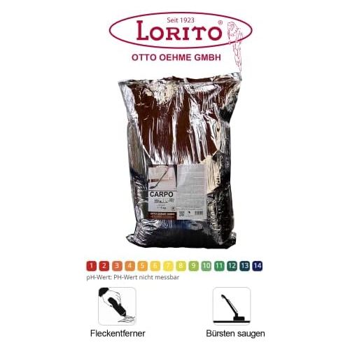  [아마존베스트]Lorito Carpo Carpet Cleaning Powder, Carpet Cleaner, Carpet Powder 0.5 kg for 10-15 m²