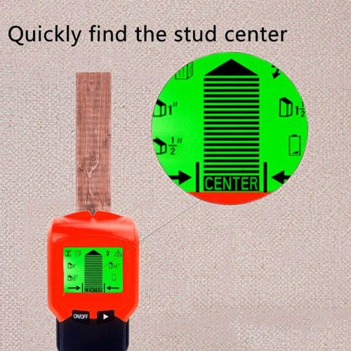  Lorsoul Stud Wand-Detektor mit LCD-Display & Akustische Anzeige, Stud Finder, Multifunktionsscanner fuer Wand, Decke, Boden, Zentrum-Finding