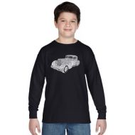 Los Angeles Pop Art Boys Mobsters Long-sleeved T-Shirt by Los Angeles Pop Art