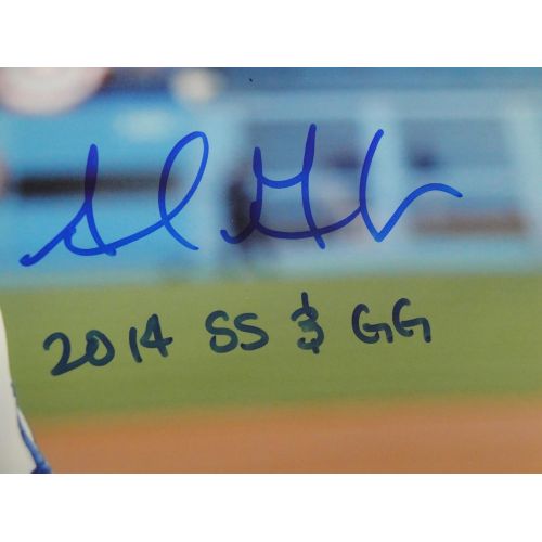  Los Angeles Dodgers Adrian Gonzalez Autograph 16X20 Photo Dodgers Gold Glove/Silver Slugger PSA/DNA