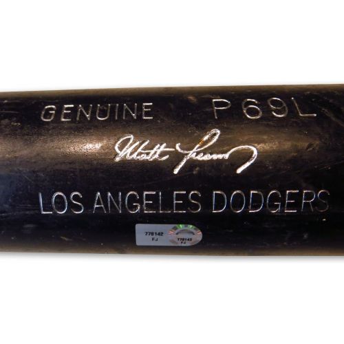  Los Angeles Dodgers Matt Treanor Game Used Louisville Slugger Bat Broken Dodgers 06/24/12 FJ778142