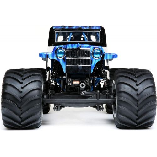  Losi RC Truck LMT 4WD Solid Axle Monster Truck RTR (Battery and Charger Not Included), Son-uva Digger, LOS04021T2
