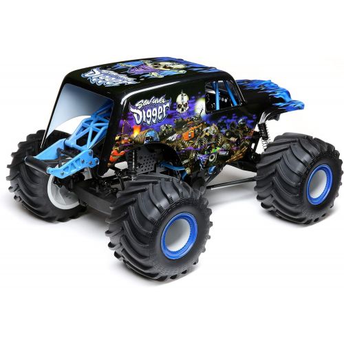  Losi RC Truck LMT 4WD Solid Axle Monster Truck RTR (Battery and Charger Not Included), Son-uva Digger, LOS04021T2