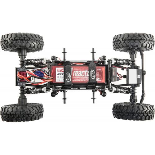  Losi 1/10 Night Crawler SE 4WD Rock Crawler Brushed RTR, Green, LOS03015T2