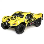 Losi RC Truck 1/10 22S 2WD SCT Brushed RTR (Ready-to- Run), MagnaFlow, LOS03022T1,Yellow