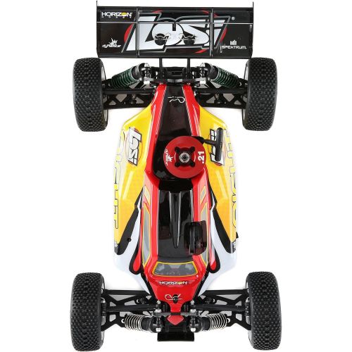  Losi RC Car 8IGHT Nitro RTR (Nitromethane Fuel, Dispenser, Charger and Glow Igniter not Included): 1/8 4WD Buggy, LOS04010V2