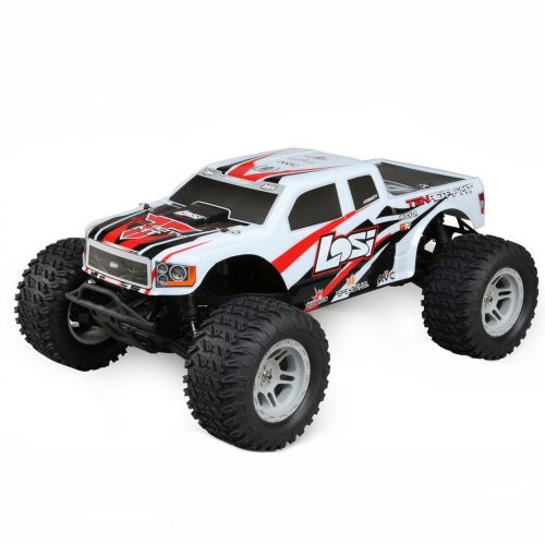  Losi 1/10 Tenacity 4WD RC Monster Truck Brushless RTR with AVC, White