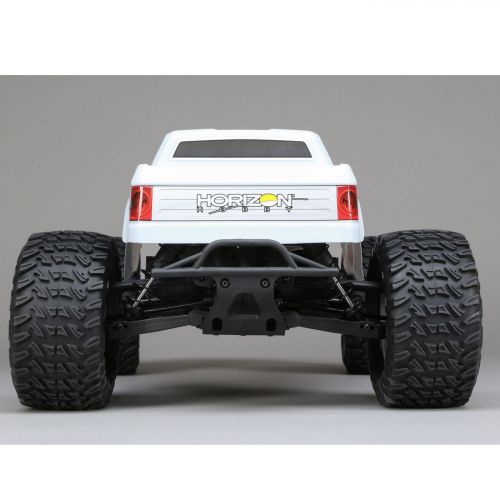  Losi 1/10 Tenacity 4WD RC Monster Truck Brushless RTR with AVC, White