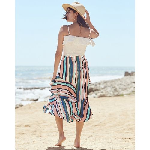  Lost and Wander Lost + Wander Santorini Ruffle Skirt