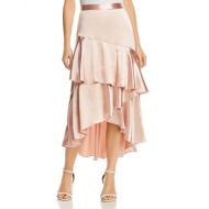 Lost and Wander Lost + Wander Mademoiselle Ruffled Satin Skirt