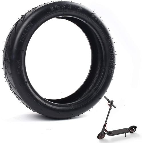  LotFancy 8 1/2 x 2 Pneumatic Tire Fit for Xiaomi Mijia M365 Electric Scooter, 8.5 Inches Front/Rear Scooter Tire Solid Replacement