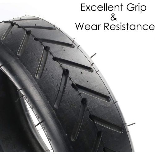  LotFancy 8 1/2 x 2 Pneumatic Tire Fit for Xiaomi Mijia M365 Electric Scooter, 8.5 Inches Front/Rear Scooter Tire Solid Replacement