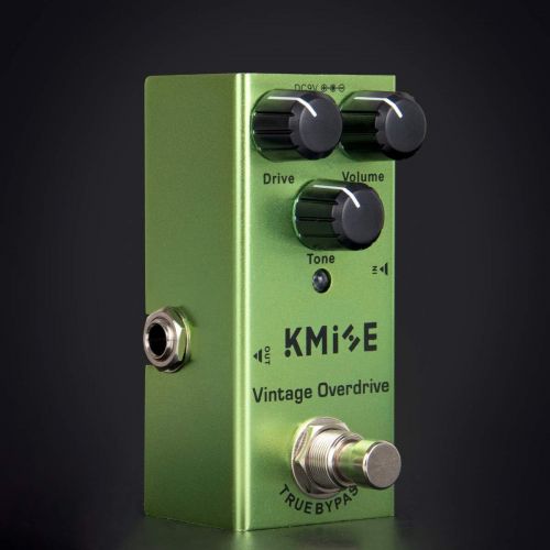  lotmusic Electric Guitar Effects Pedal Mini Single Type DC 9V True Bypass Vintage Overdrive(Light Green)