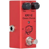 lotmusic Electric Guitar Effects Pedal Mini Single Type DC 9V True Bypass Classic Chorus (Red)