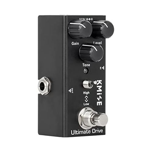  lotmusic Electric Guitar Effects Pedal Mini Single Type DC 9V True Bypass Ultimate Drive(Black)
