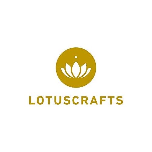  [아마존베스트]Lotuscrafts Rishikesh Yoga Bag Organic Cotton Fair and Ecologically GOTS Certified Yoga Mat Bag with Drawstring Om Embroidery