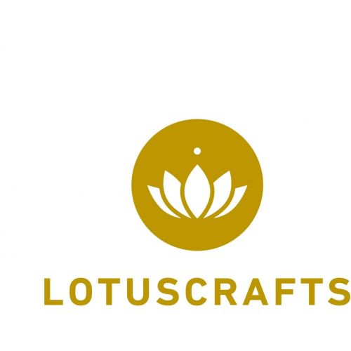  [아마존베스트]Lotuscrafts Rishikesh Yoga Bag Organic Cotton Fair and Ecologically GOTS Certified Yoga Mat Bag with Drawstring Om Embroidery