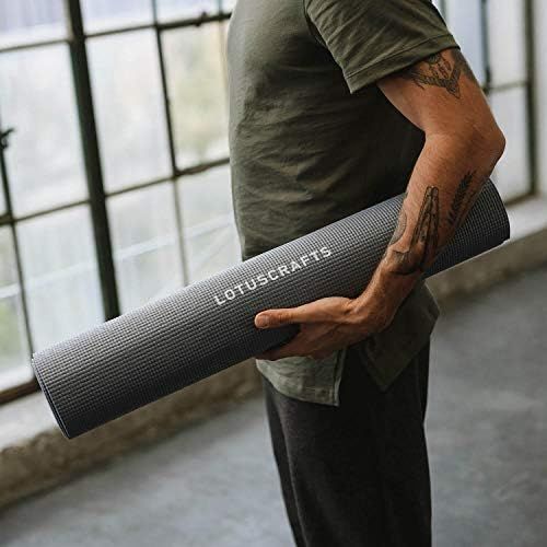  [아마존베스트]Lotuscrafts Mudra Studio XL Yoga Mat - 5 mm Thick - Skin-Friendly and Tested for Harmful Substances - for Beginners and Advanced - Professional Mat for Yoga, Pilates, Sports and Tr