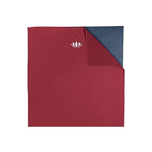  [아마존베스트]Lotuscrafts Yoga Towel Wet Grip - Non-Slip & Quick Drying - Non-Slip Yoga Towel with High Grip - Yoga Towel Ideal for Hot Yoga [183 x 61 cm]