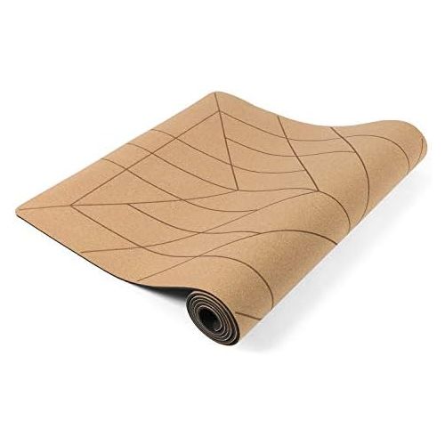  [아마존베스트]Lotuscrafts Cork Yoga Mat, Non-Slip Sweat-Resistant Surface, 100% Recyclable Materials, Yoga Mat made of Cork & TPE, Ideal for Hot Yoga, Good Grip & Very Light, 183 x 66 x 0.5 cm