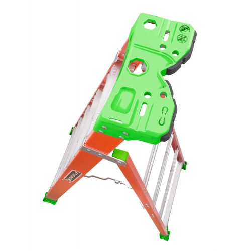  Louisville Ladder FXS1508 8 ft. Fiberglass Cross Step Ladder, Type IA, 300 Lbs Load Capacity