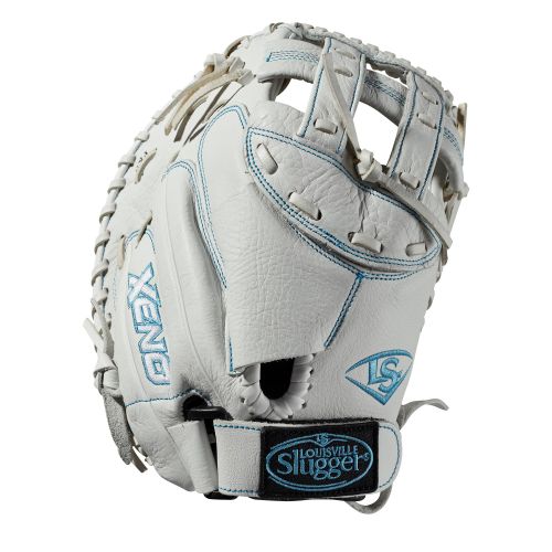  Louisville Slugger Xeno 33 Fastpitch Softball Catchers Mitt, Right Hand Throw