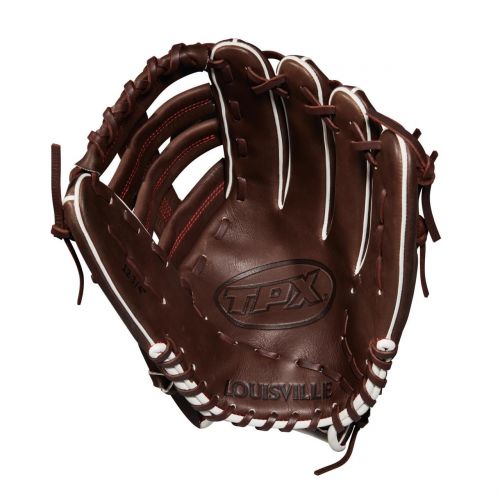 윌슨 Wilson Louisville Slugger 2018 Tpx Outfield Baseball Glove - Right Hand Throw Dark BrownRed 12.75